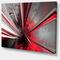 Designart - Fractal 3D Deep into Middle - Contemporary Canvas Art Print